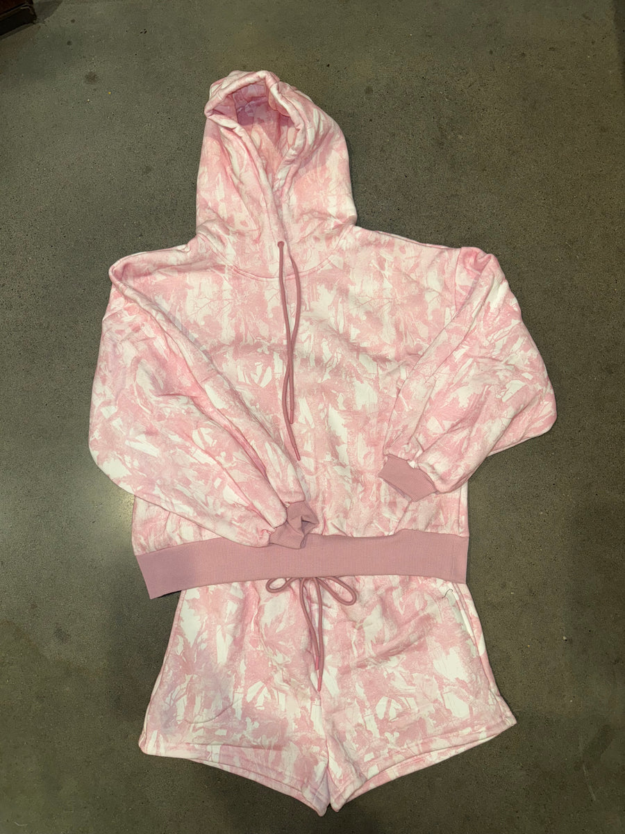 Pink Camo Shorts