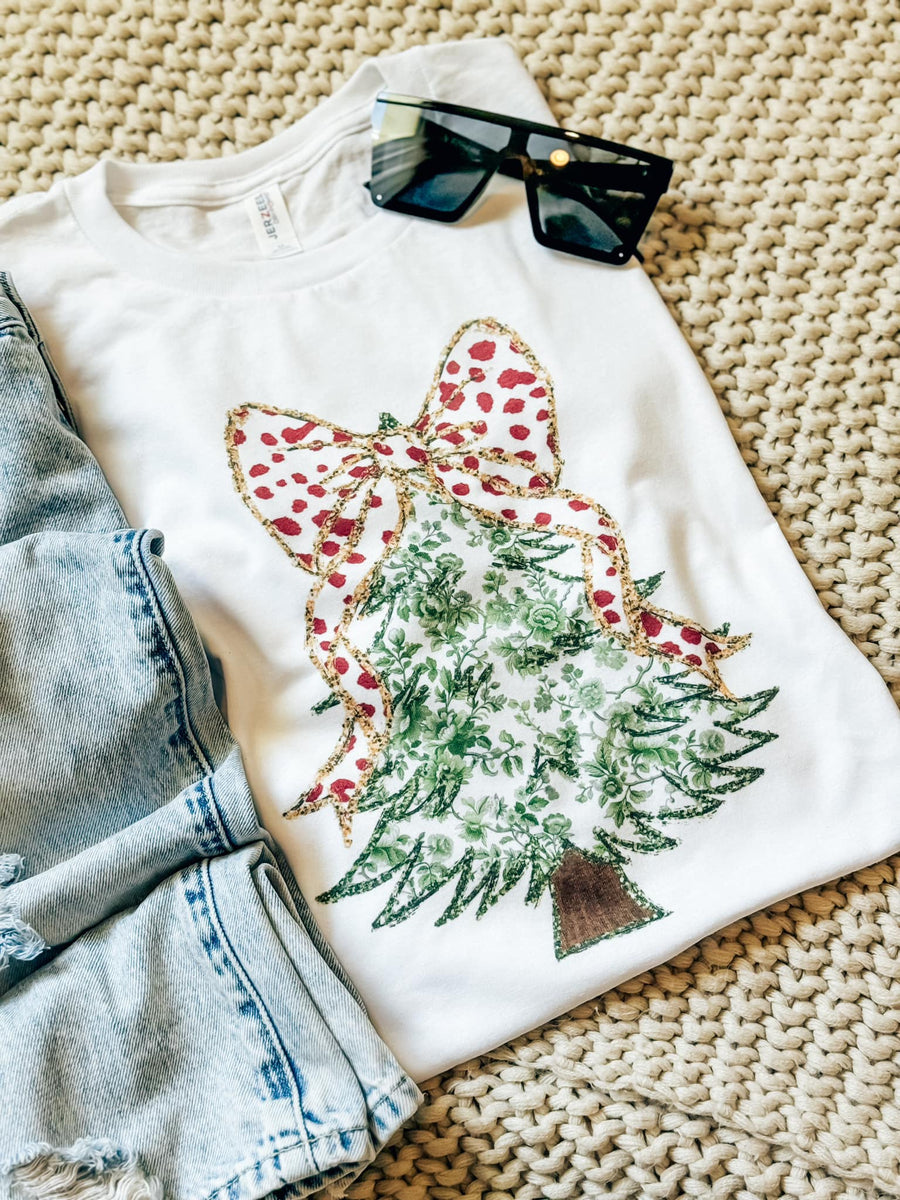 Dainty Christmas Tree Tee