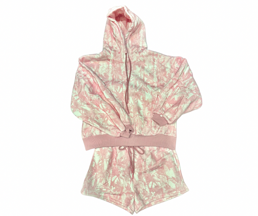 Pink Camo Hoodie