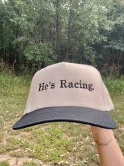 He’s Racing Hat