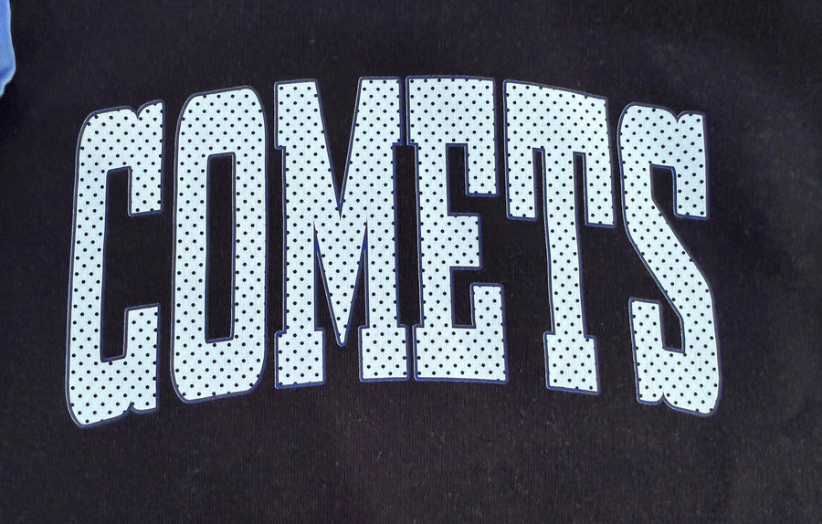 Comets Polka Dot Design Sweatshirt