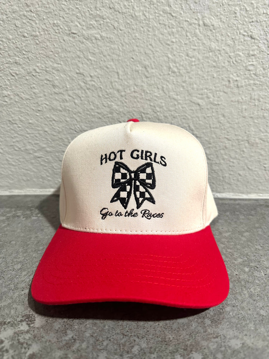 Hot Girls Go To The Races Hat