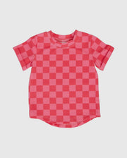 Checkered Bamboo Kids Tee