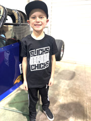 Slicks Before Chicks Kids Tee