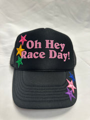 Oh Hey Race Day Trucker Hat