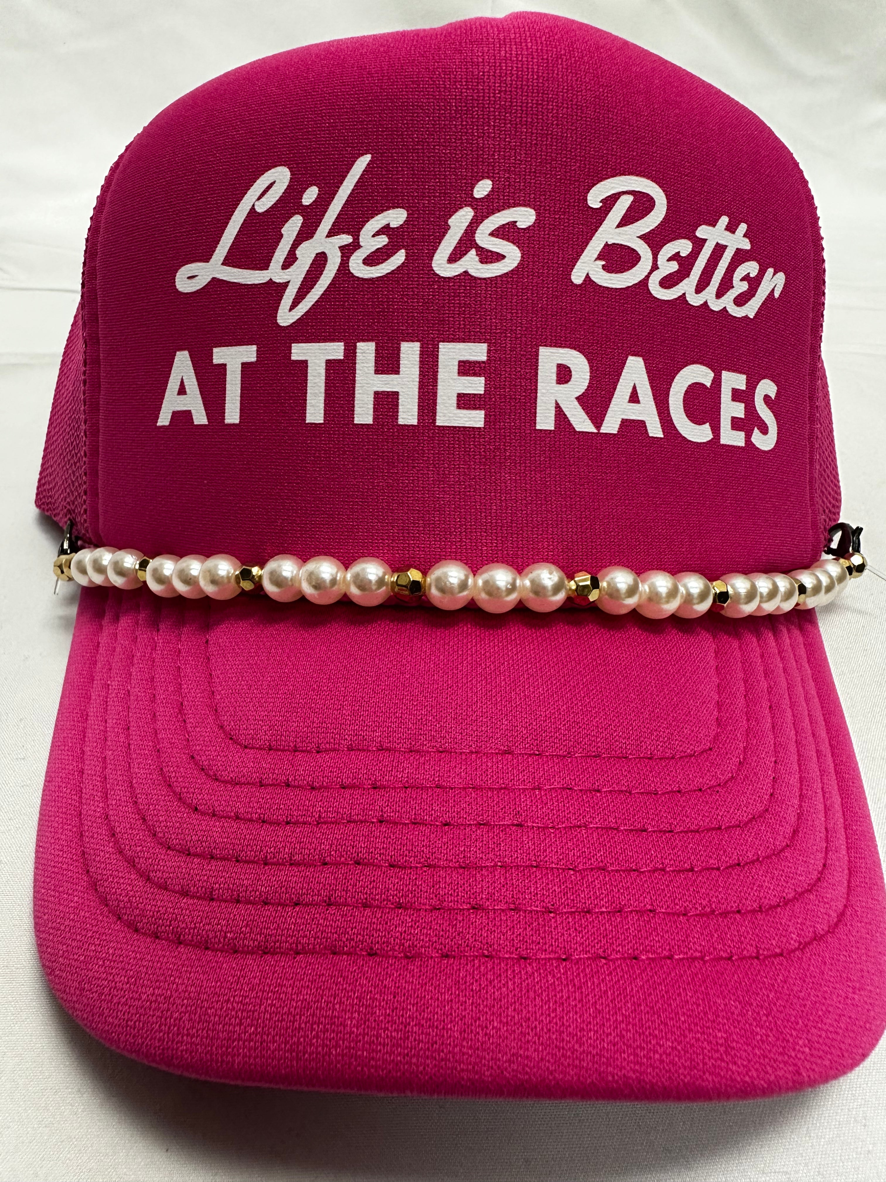 Life Is Better At The Races- Kid's Trucker Hat