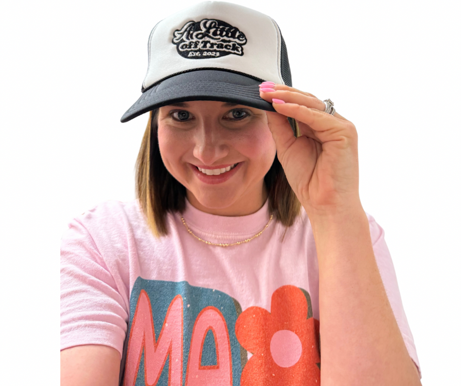 A Little Off Track Logo Trucker Hat