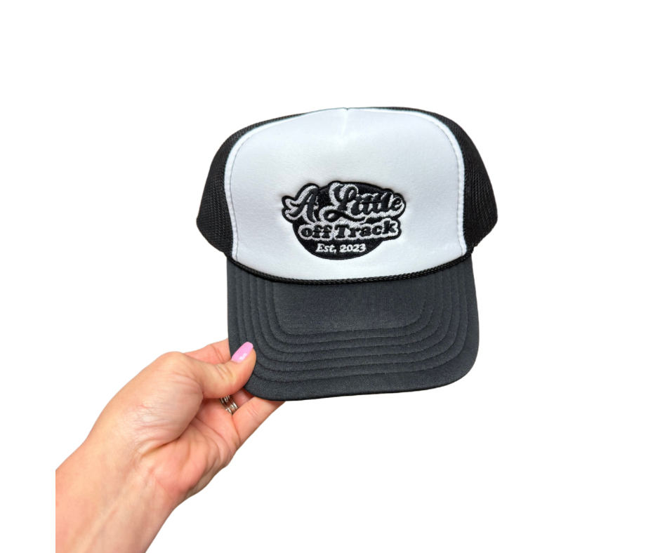 A Little Off Track Logo Trucker Hat