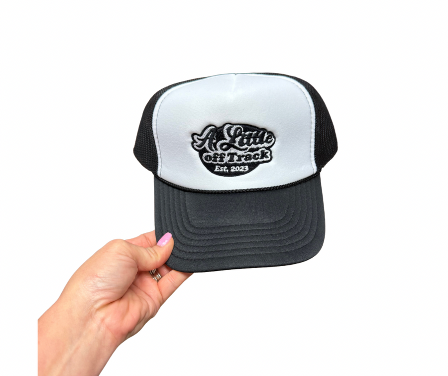 A Little Off Track Logo Trucker Hat