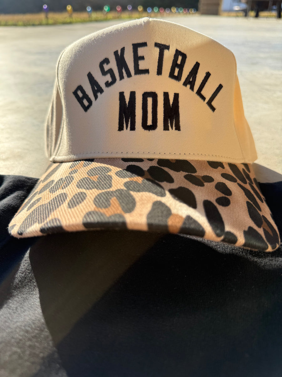 Basketball Mama Leopard Hat
