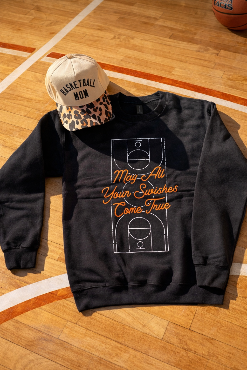 Basketball Mama Leopard Hat