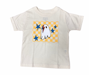 Kid's Checkered Ghost Tee