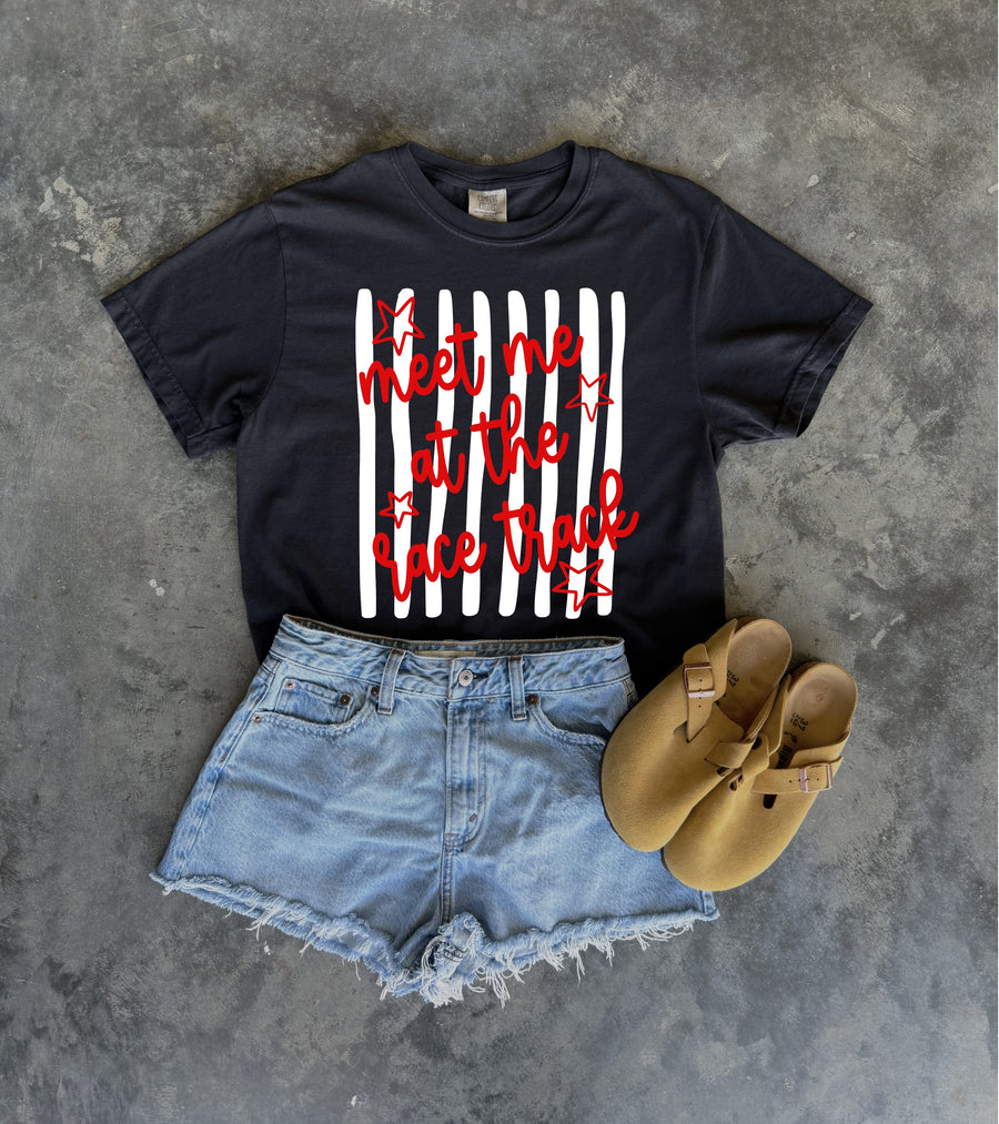 Meet Me at the Race Track Tee