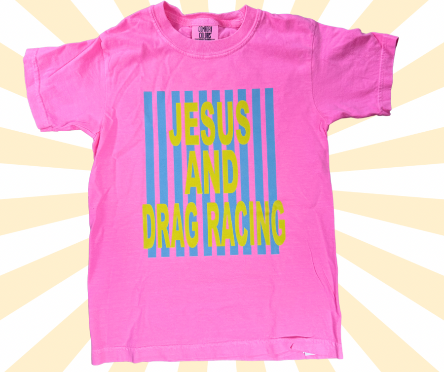 Jesus & Drag Racing Tee