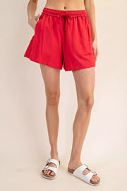 Cotton Slub Shorts