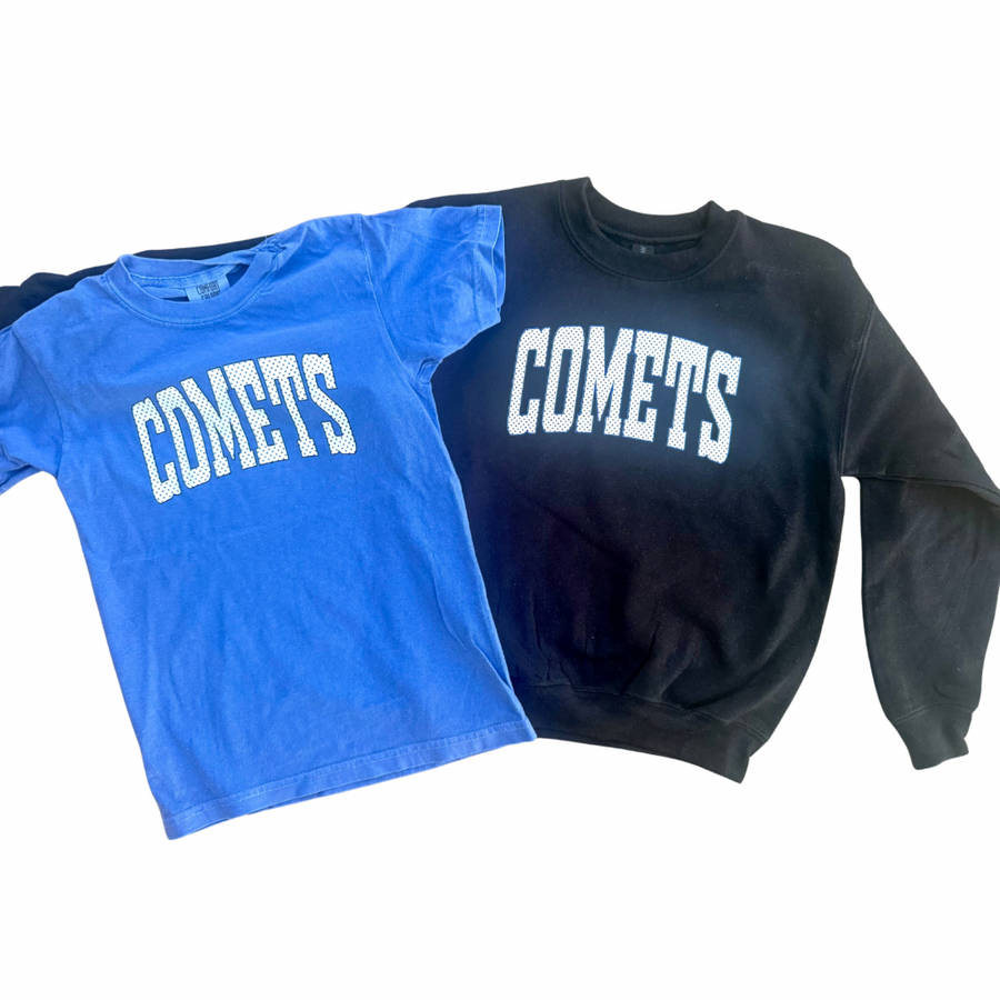 Comets Polka Dot Design Sweatshirt